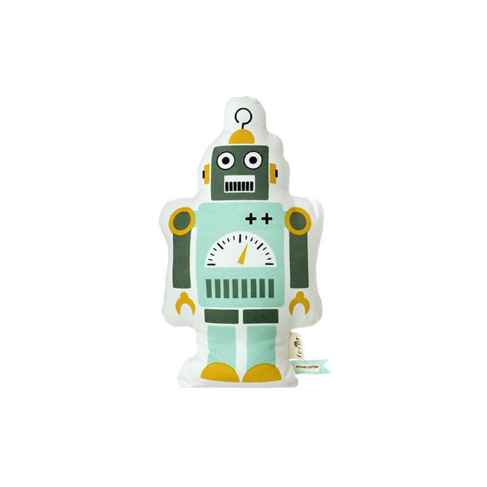 Mr Small Robot Cushion
